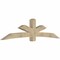 Ekena Millwork Alberta Rough Sawn Timber Gable Bracket, Douglas Fir, 108"W x 27"H x 6"D x 6"F, 6/12 Pitch GBW108X27X0606ALB00RDF - alternate 3